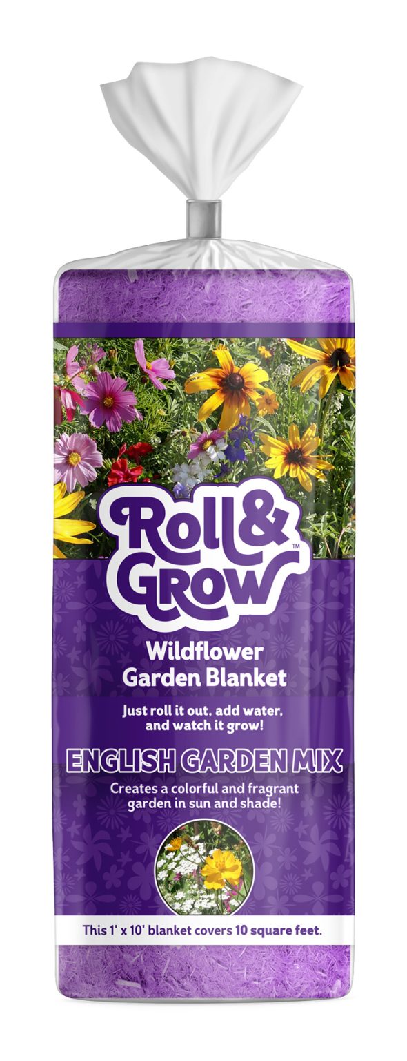 What's New Roll & Grow Wildflower Garden Blankets Amturf